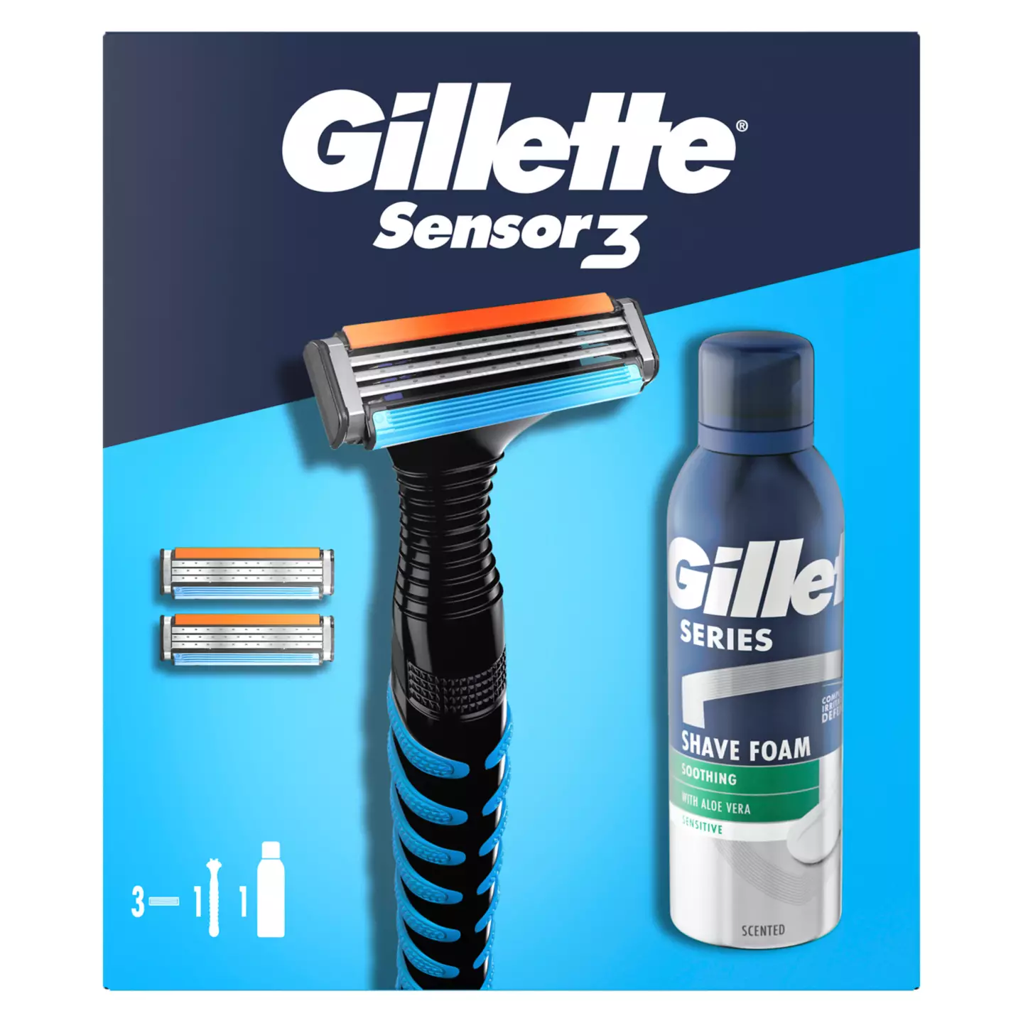 Gillette Sensor3 Pak
