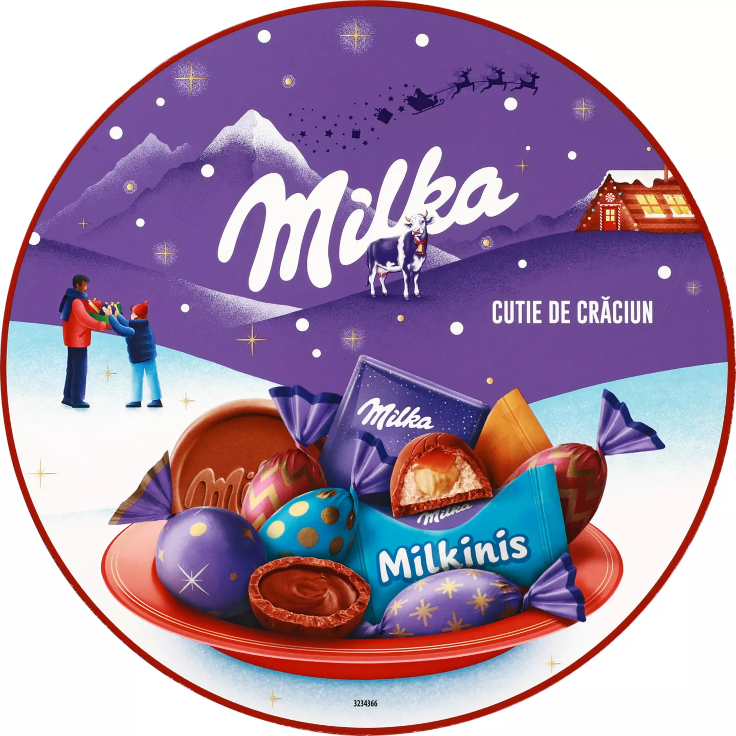 Milka Xmas Plate