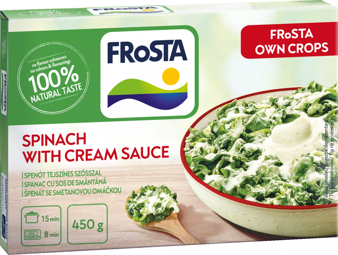 Frostaspanacsm 450g
