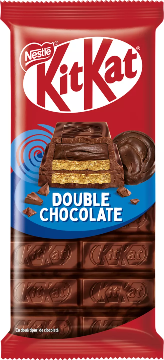 KitKat Tabletă Ciocolată dublu ciocolată