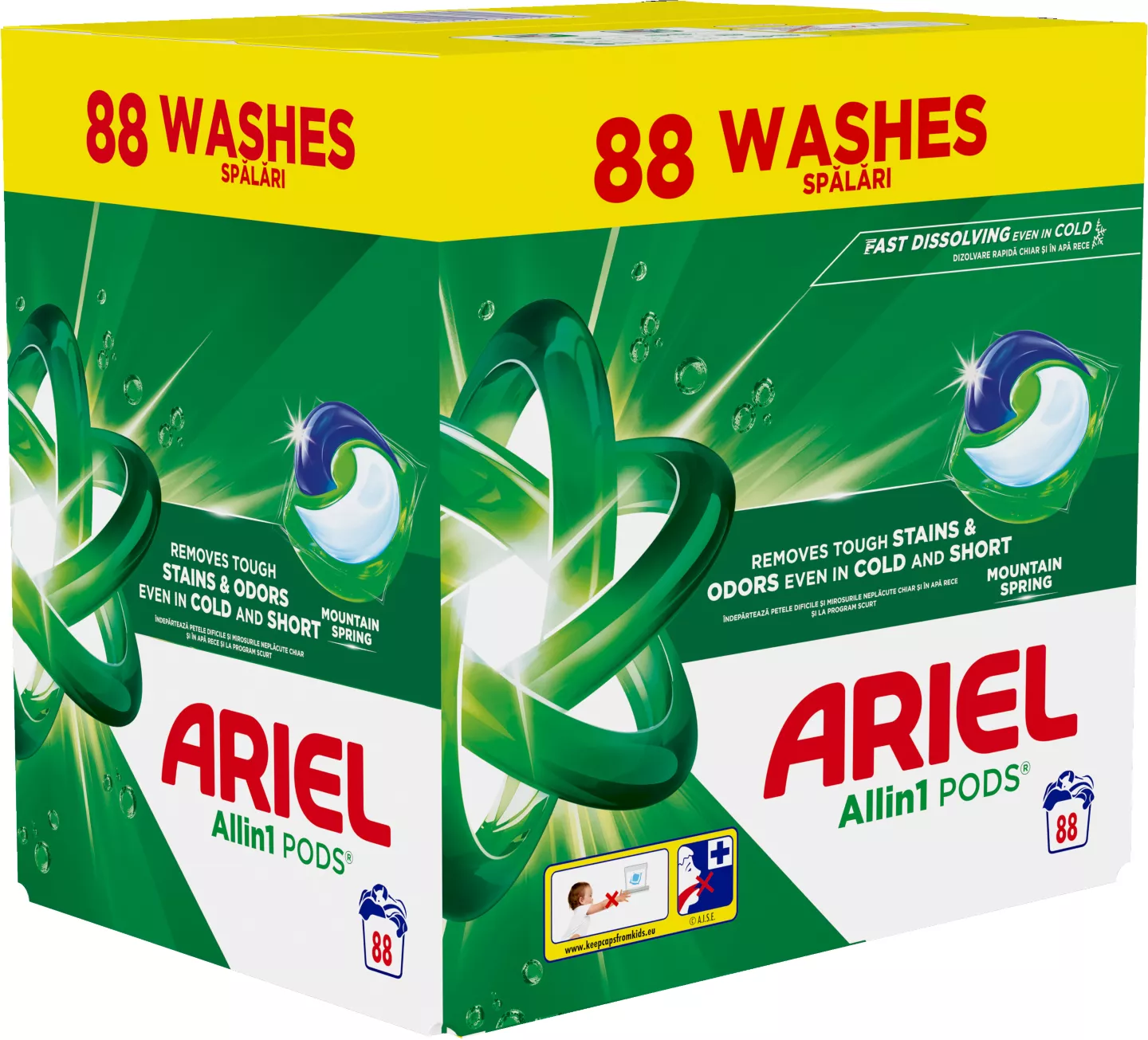 Ariel Detergent capsule 88 buc