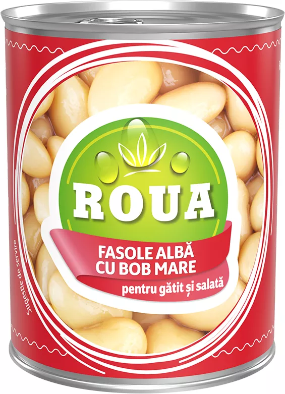 Roua Fasole albă cu bob mare