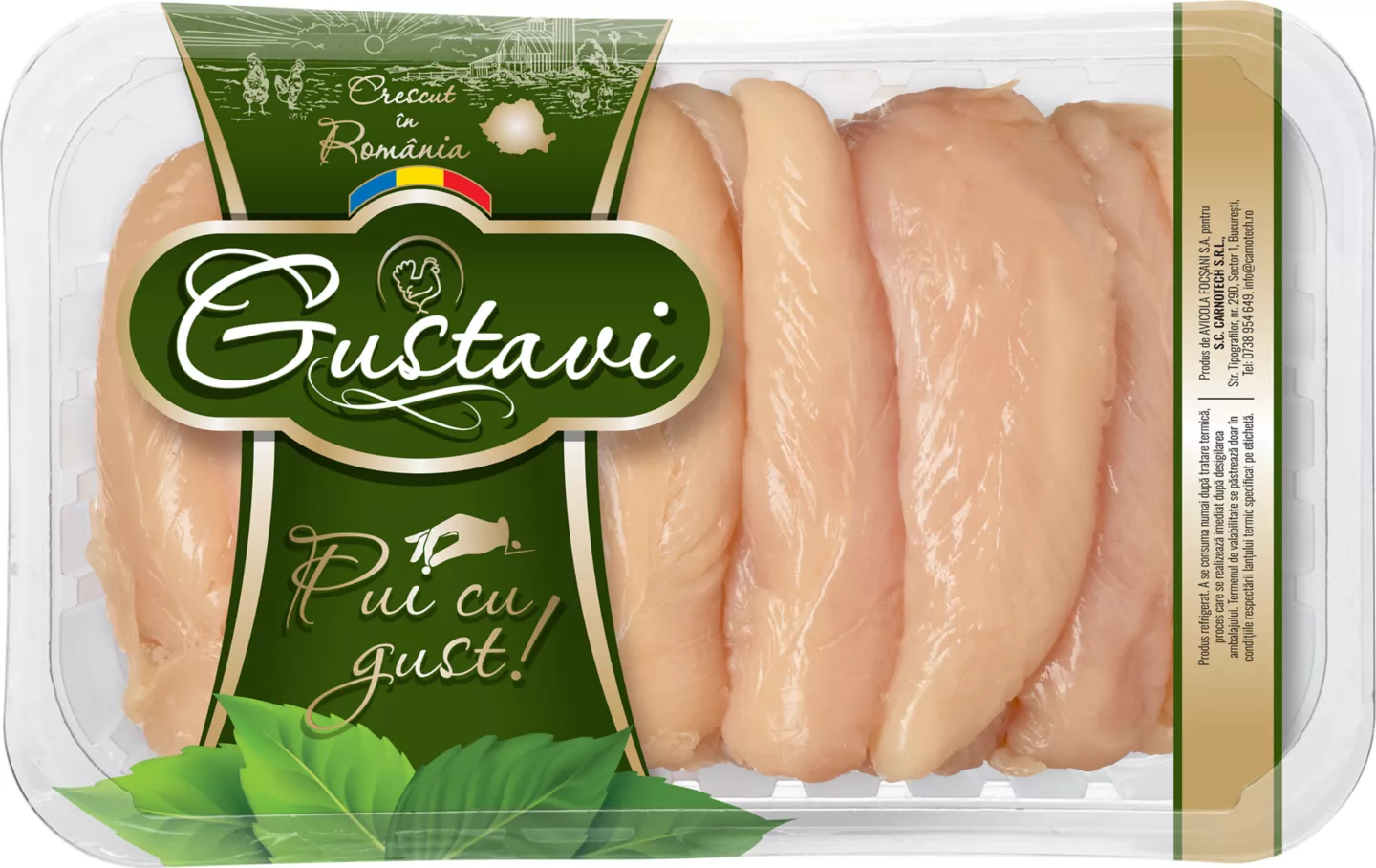 Gustavi Mușchiulet din piept de pui