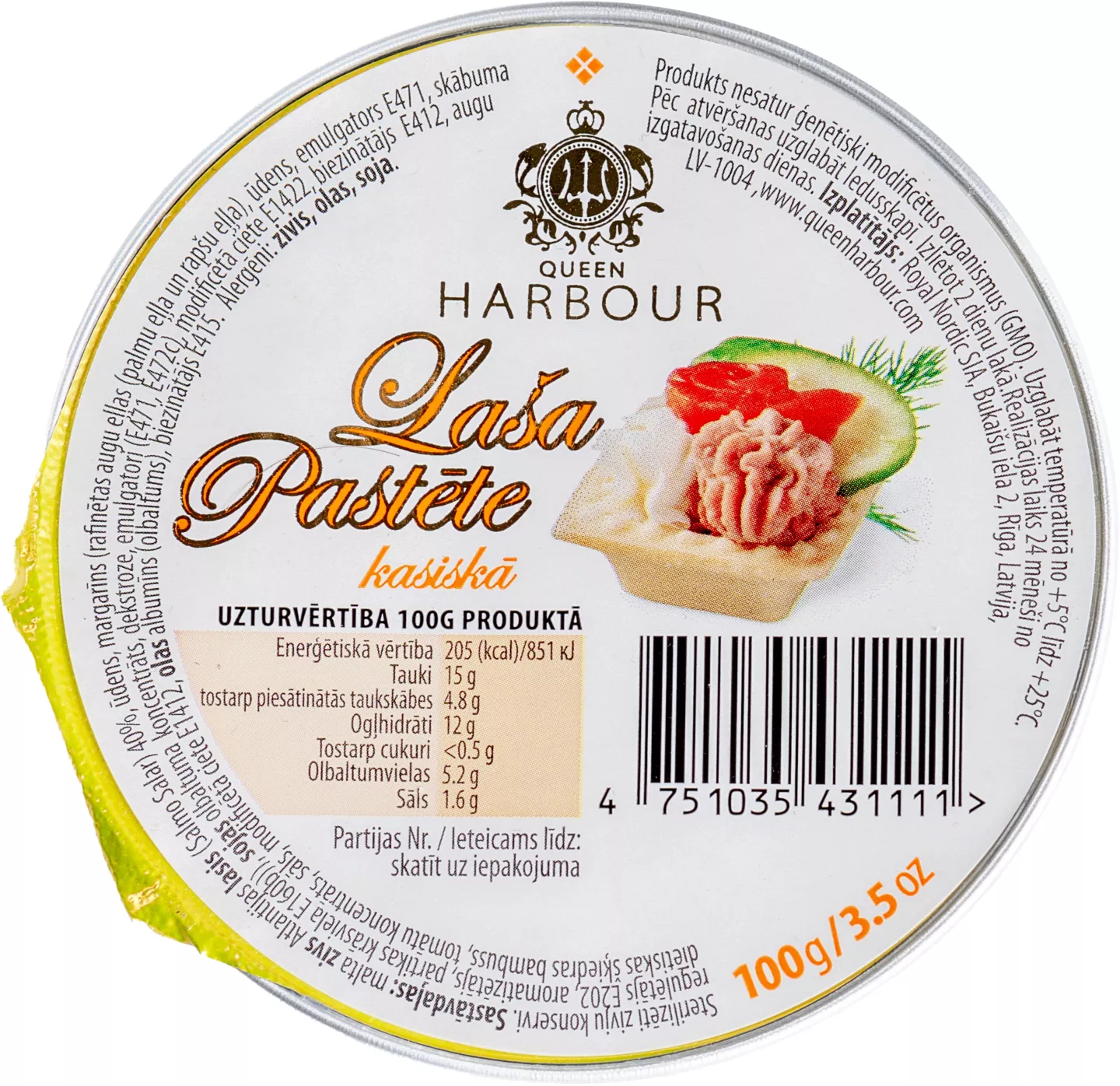 Pate Somon Clas 100g