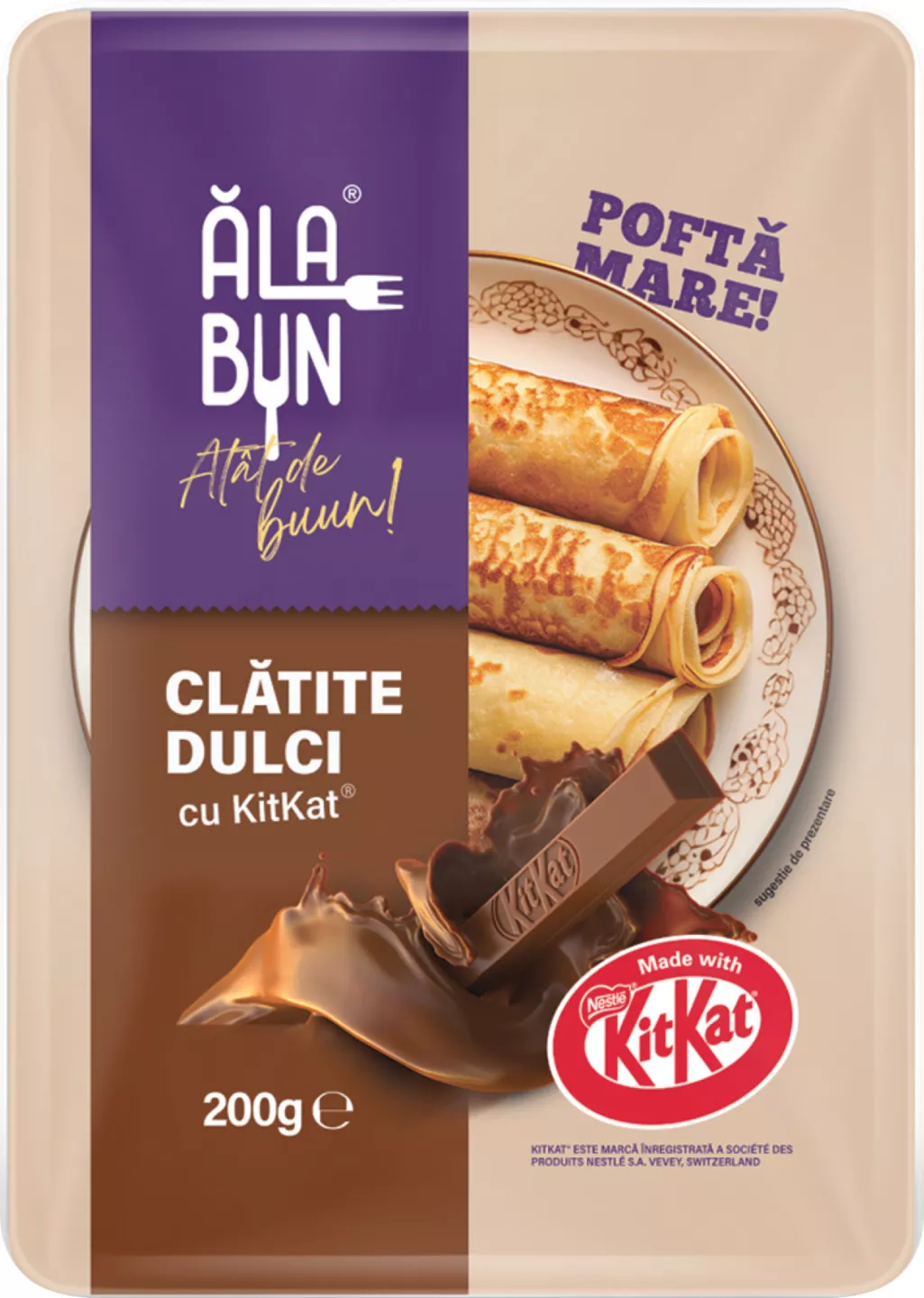 Clatite Kit Kat 200g