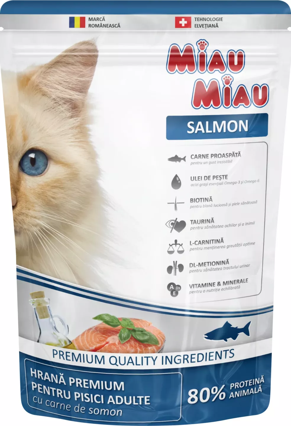 Miau Miau Somon 800g