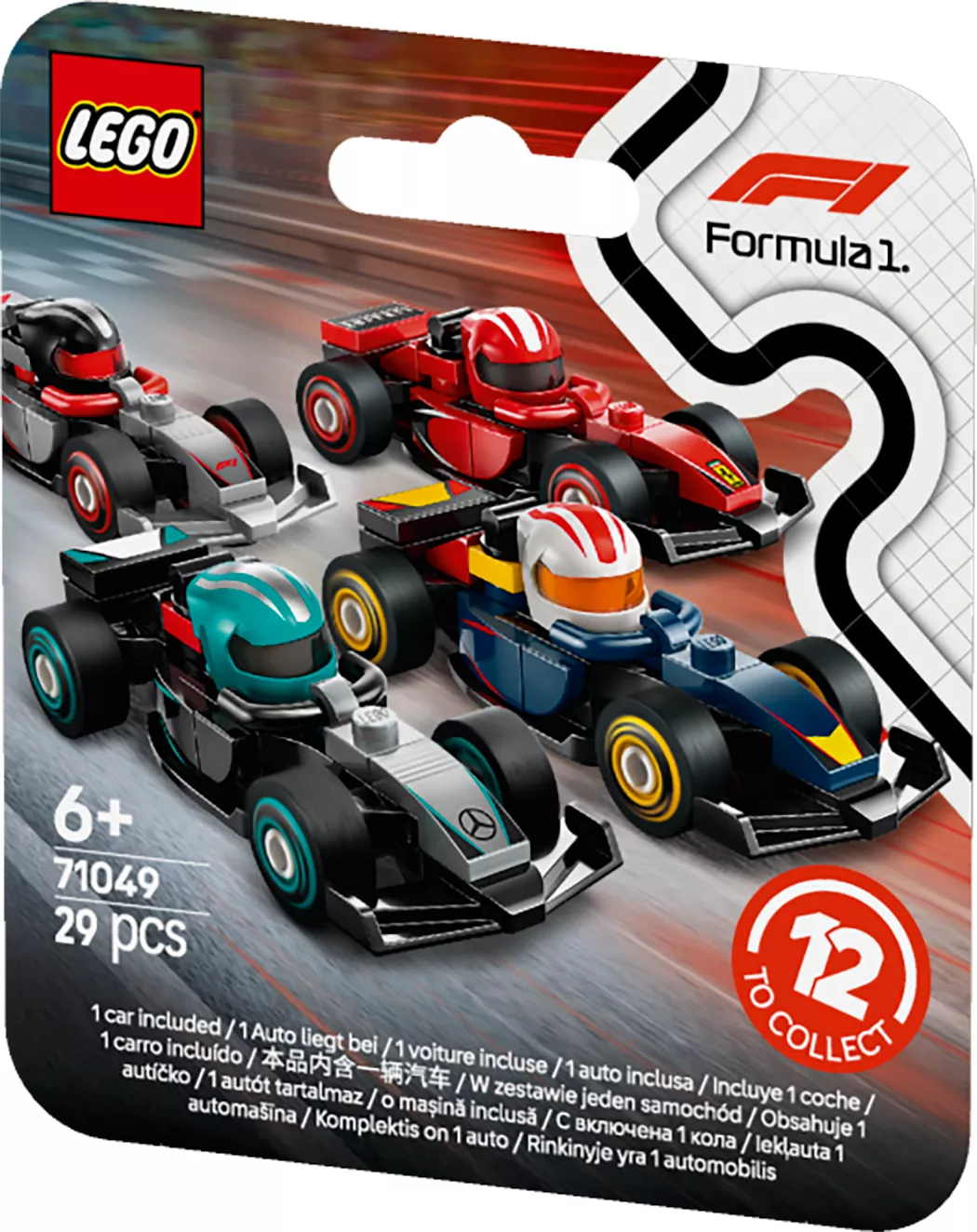 Lego Minifigurina F1