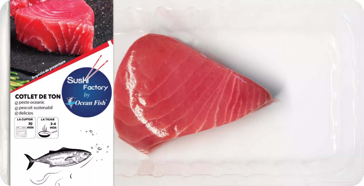 Ocean Fish Ton Steak