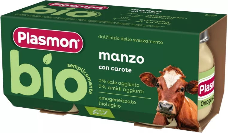 Plasmon Piure pentru copii 2x80 g
