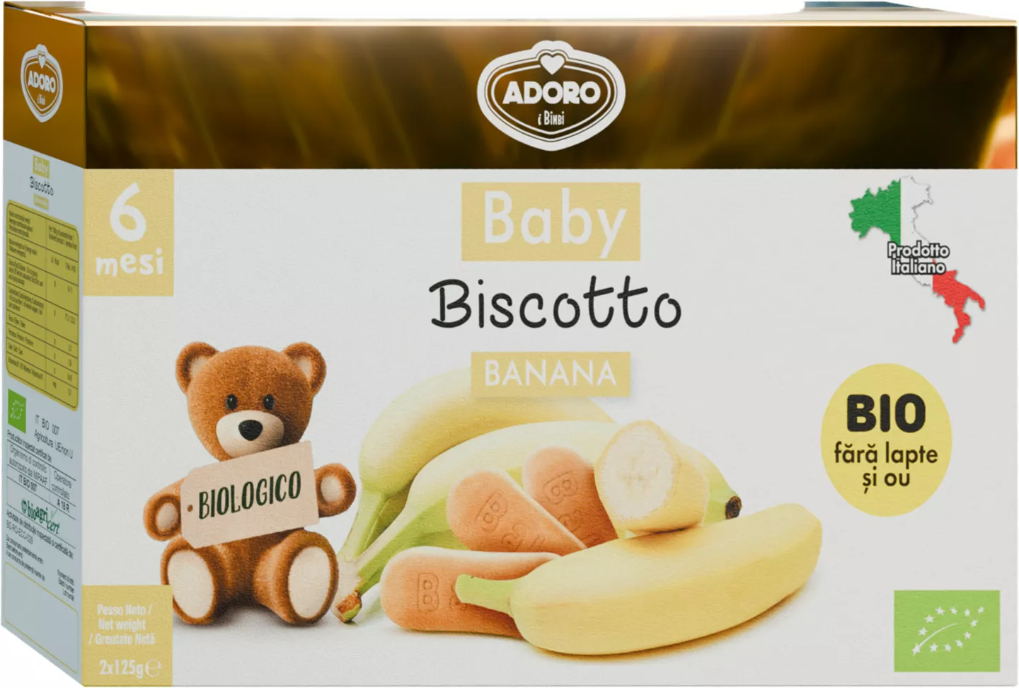Adoro Biscuiți pentru bebeluși 250 g