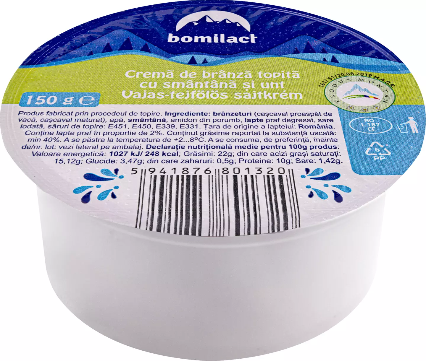Bomilactcrbrtop 150g