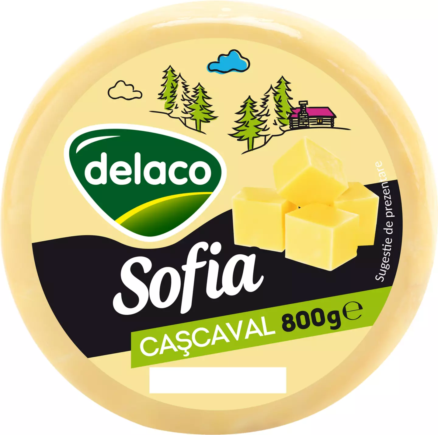 Delaco Cascaval 800g