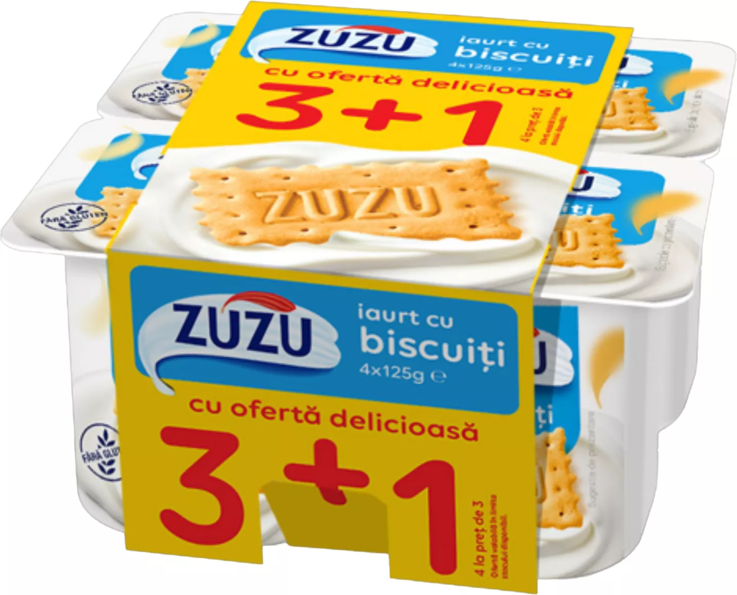 Zuzu Iau Bisc 4x125g