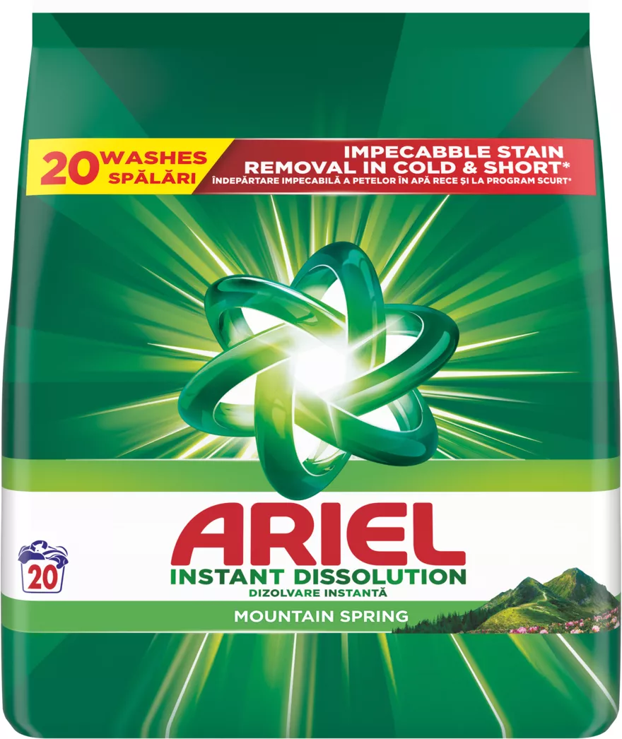 Ariel Detergent pudra mountain spring