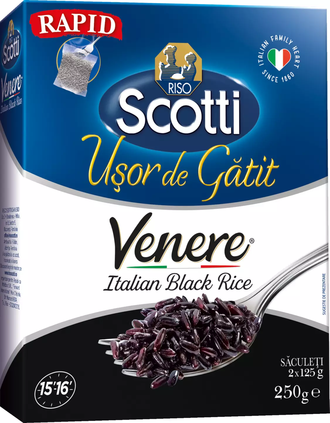 Riso Scotti orez ușor de gătit 250g