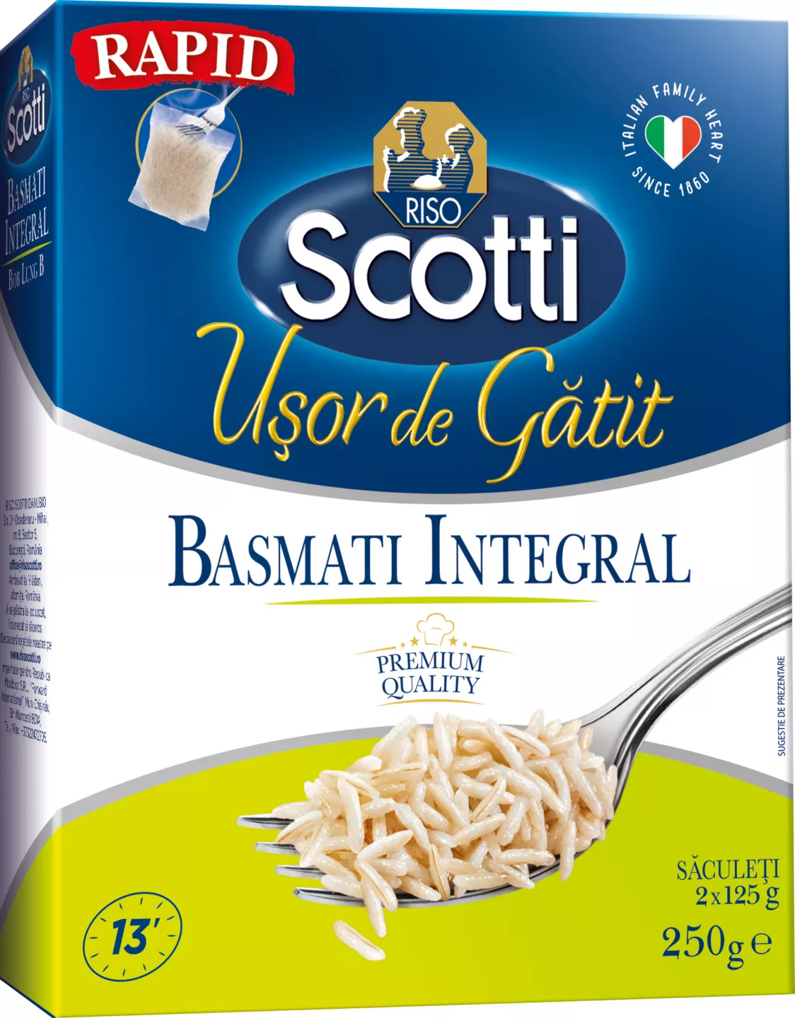 Riso Scotti ușor de gătit orez 250g