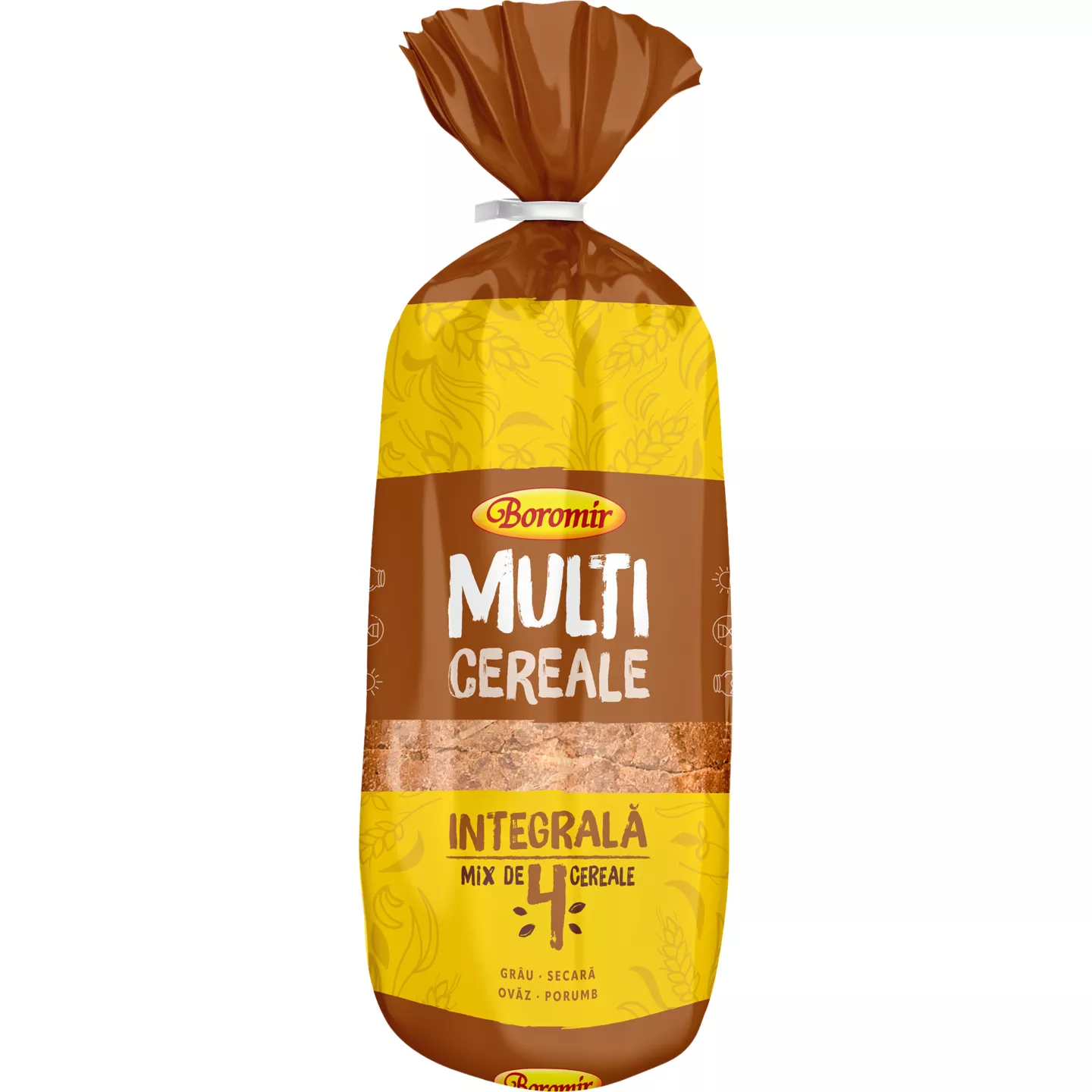 Boromir Pâine f.int. GRÂU multicereale, fel. 600 g