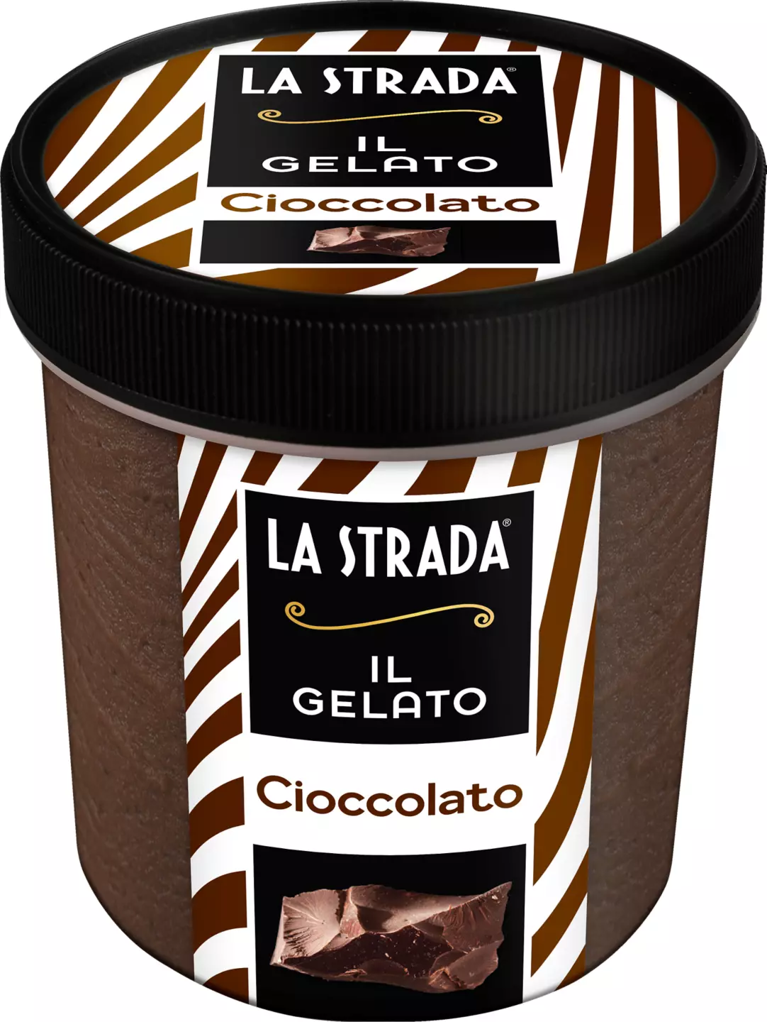 La Strada înghețată Take home cu ciocolată 473 ml