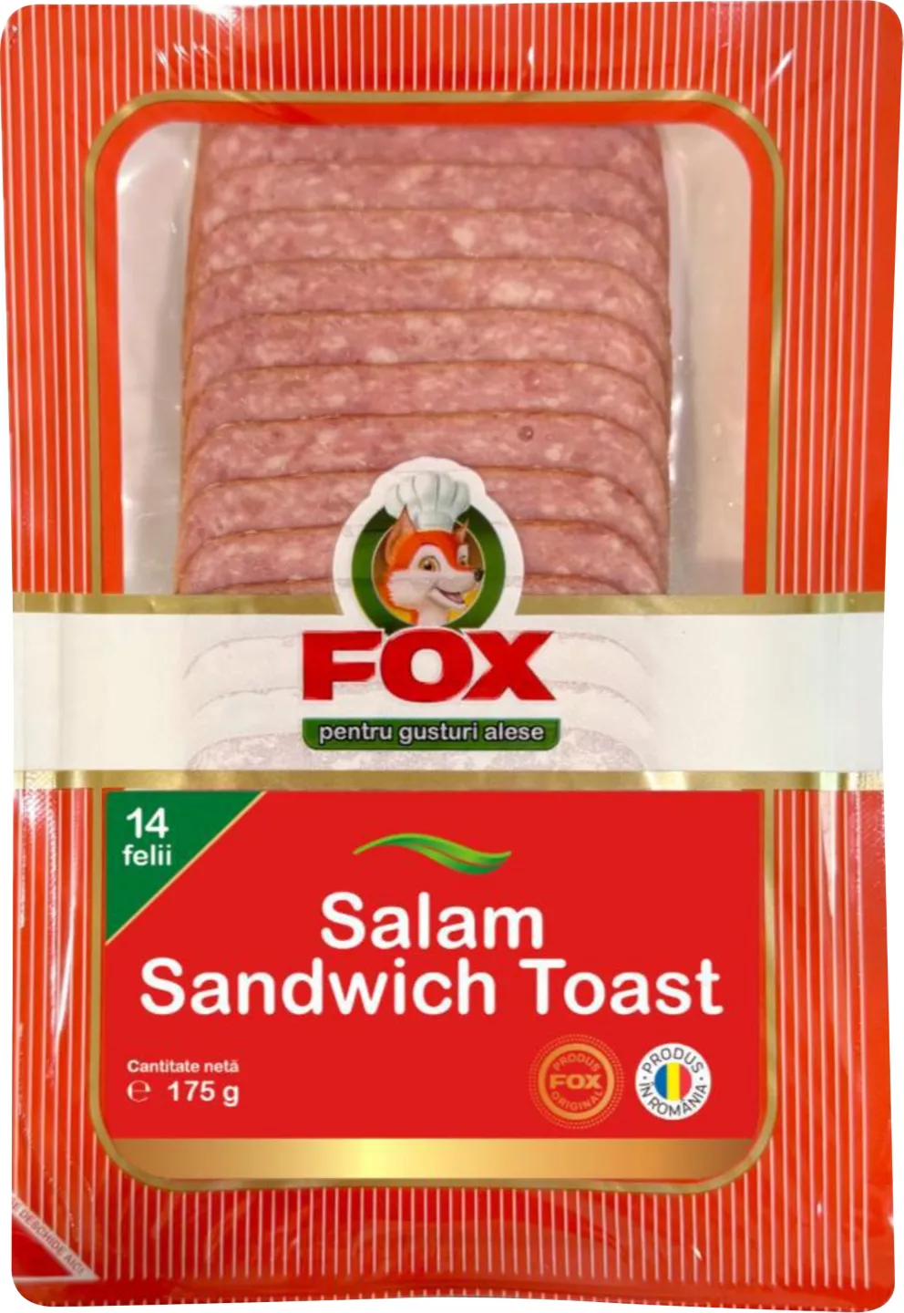 Fox Salam sandwich toast, feliat 175g