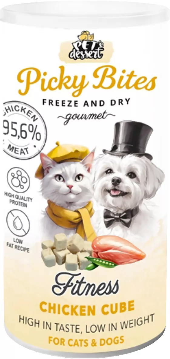 Picky Bites snack cu pui pentru pisici/câini 30g