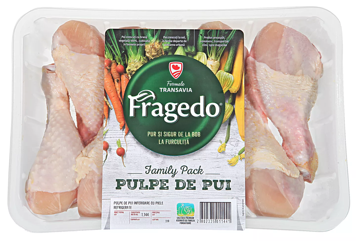 Fragedo Pulpe de pui inferioare Family pack, tavă