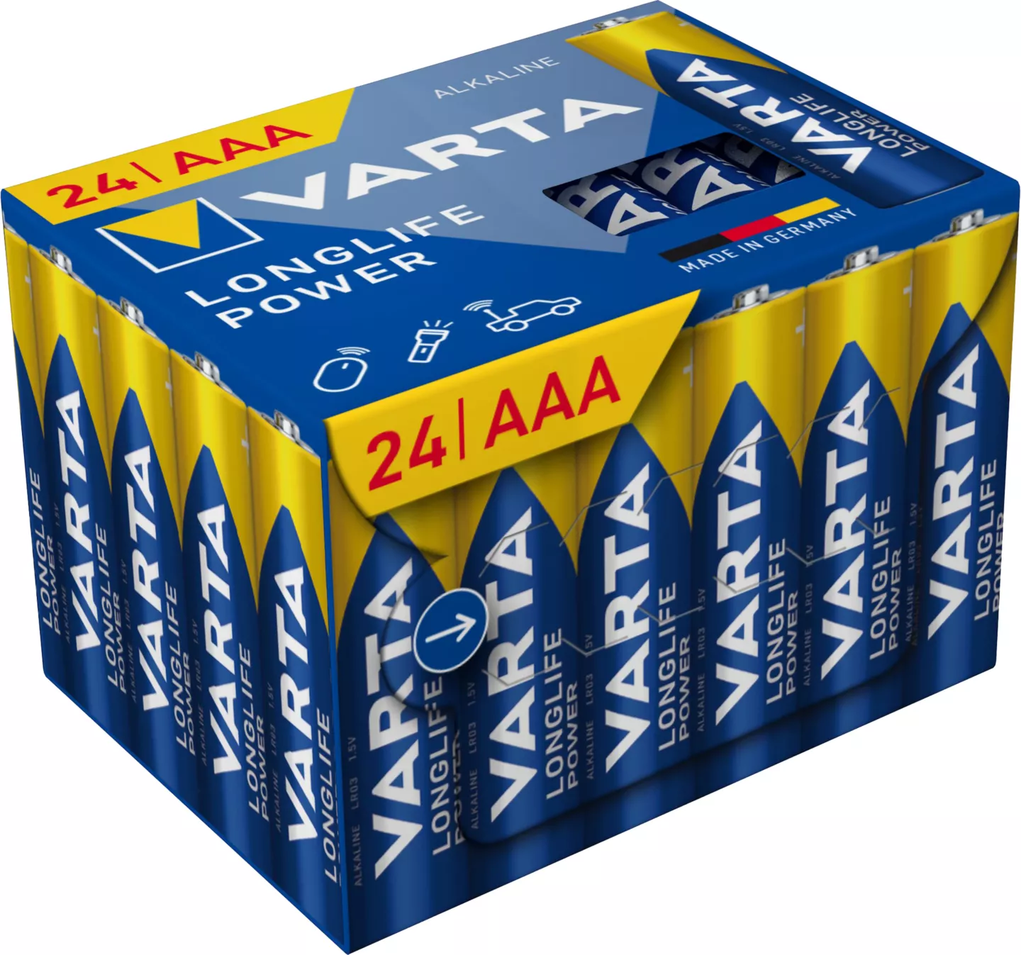 Varta Baterii alcaline AAA 24 bucăţi