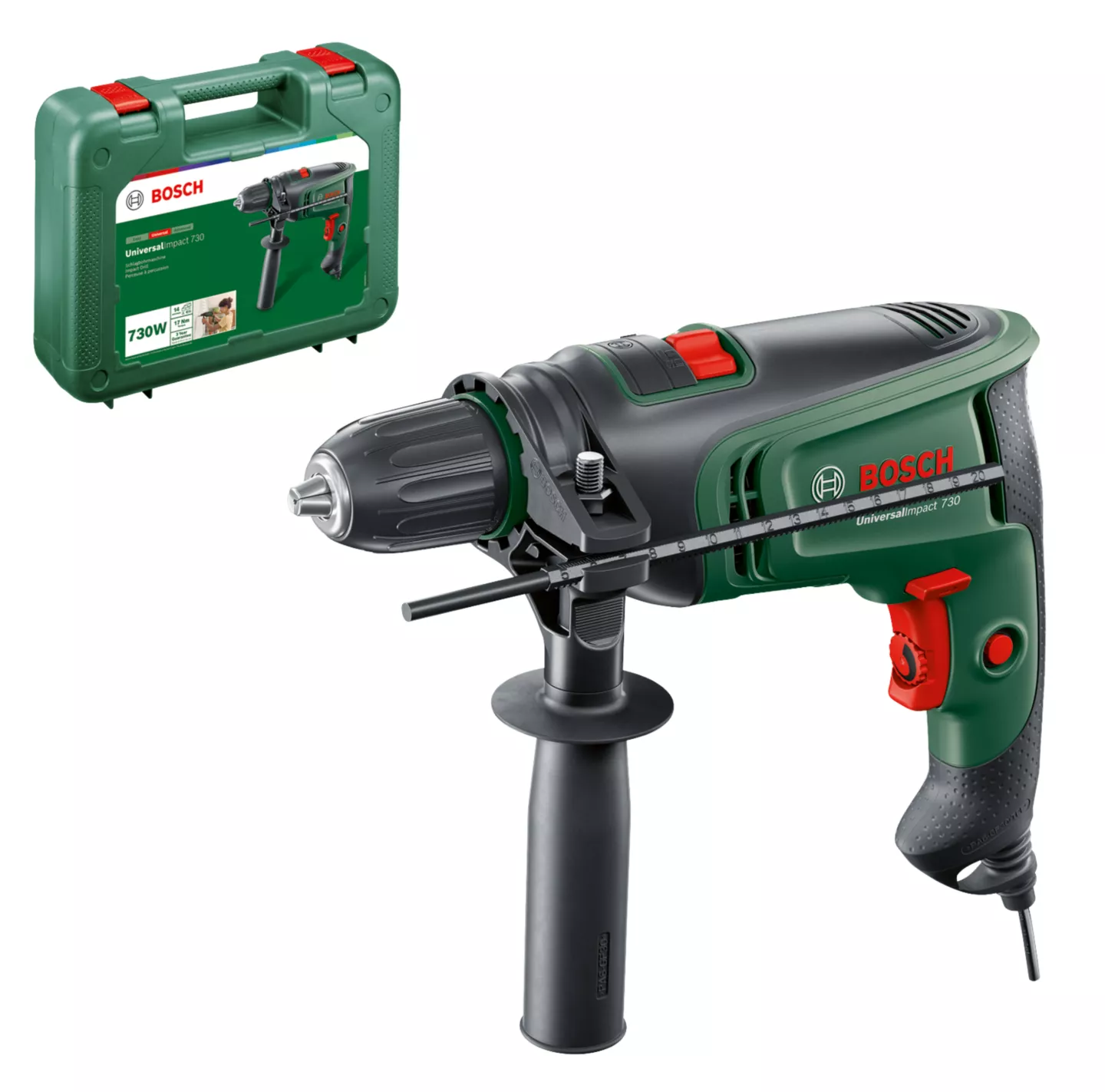 Bosch Mașină gaurit cu imp timbru verde:0,91lei