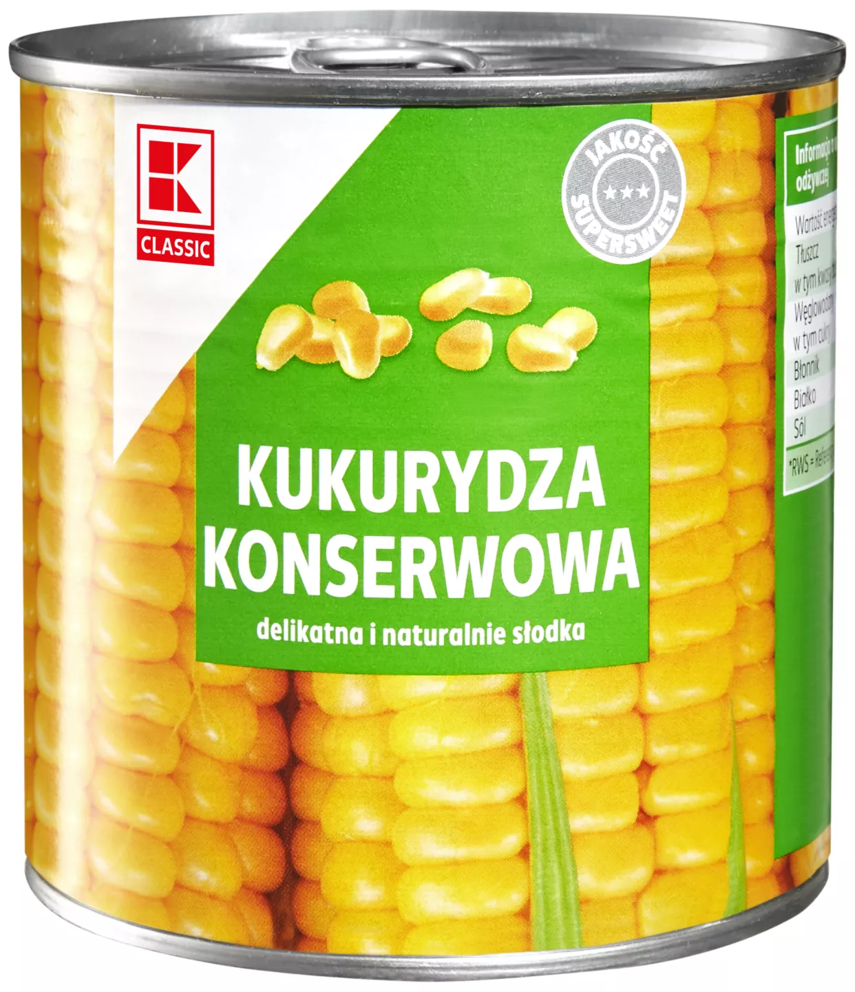 K-Classic Porumb dulce 340 g