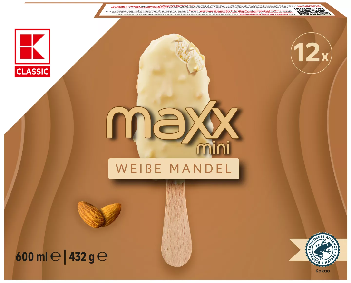 KLC Înghețată ciocolată albă 12x50 ml