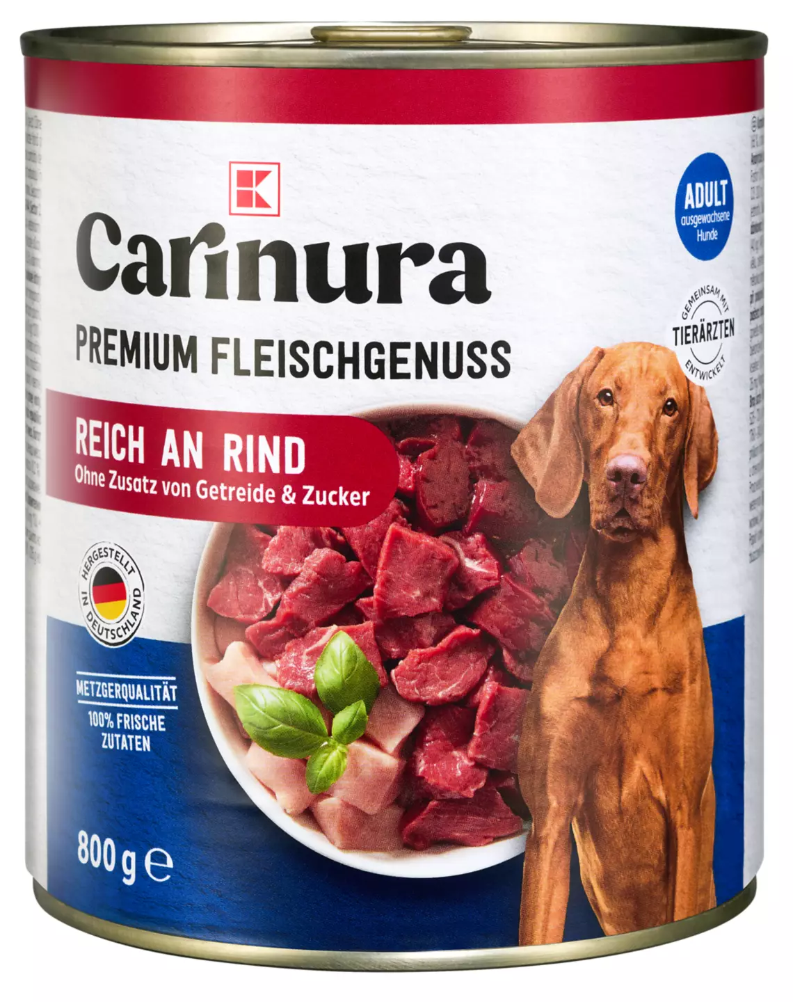 Carinura Hrană câini vită 800 g
