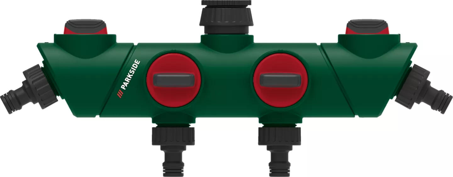 Parkside Adaptor furtun cu 4 ieșiri