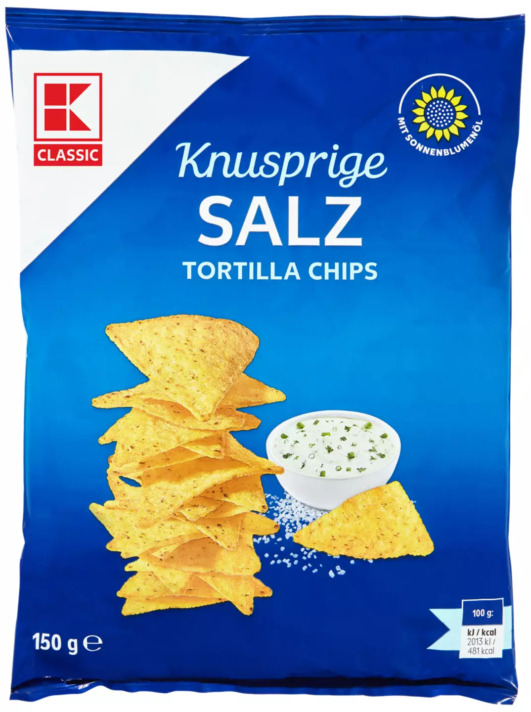 K-Classic Chipsuri Tortilla 150 g