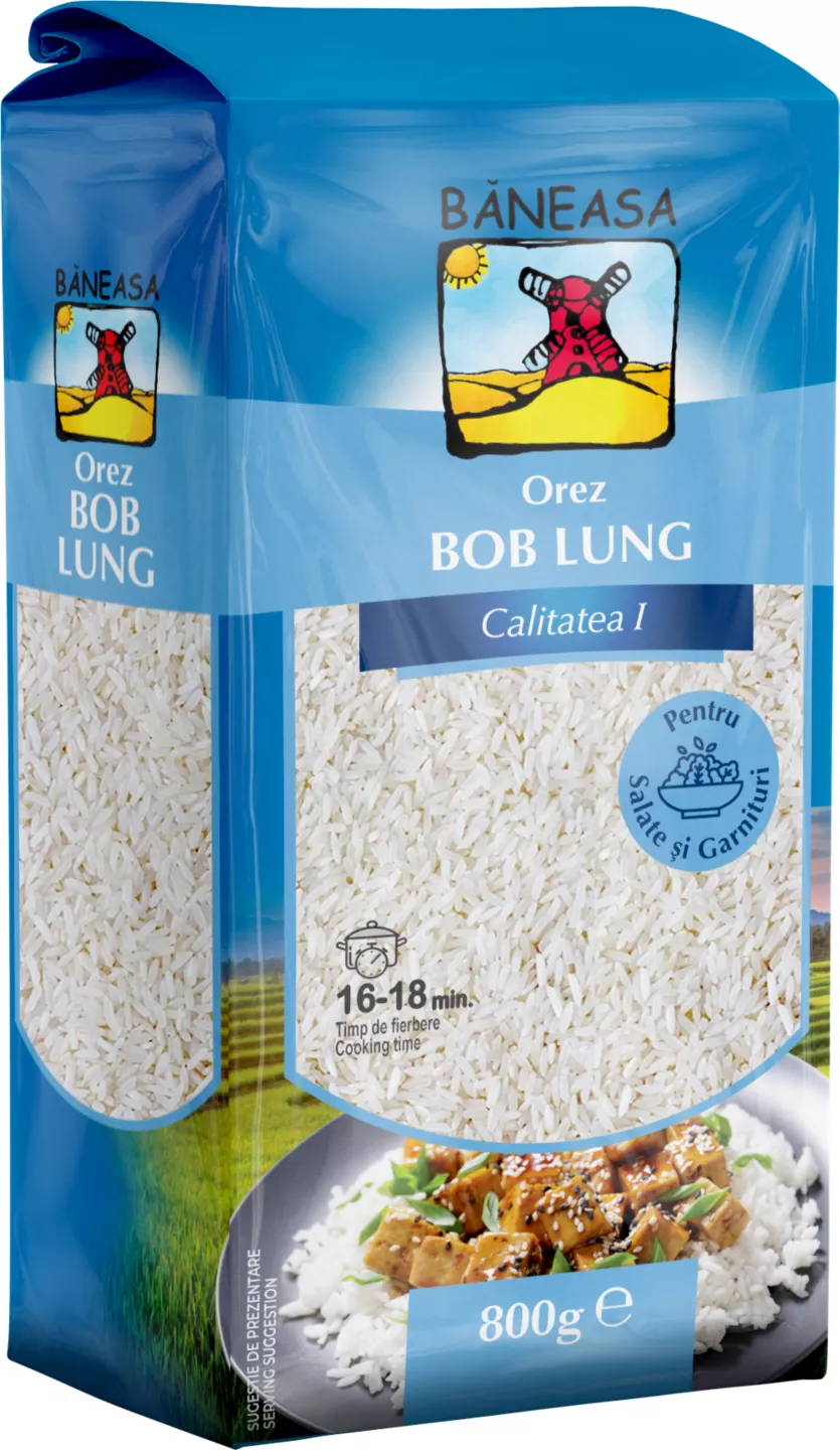 Băneasa Orez bob lung 800 g