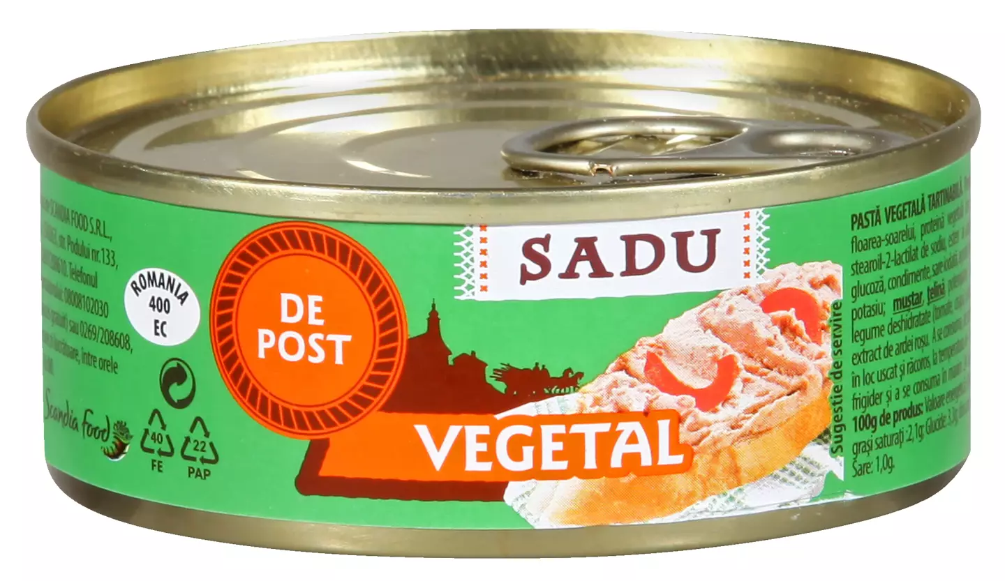 Sadu Pastă vegetală 100 g