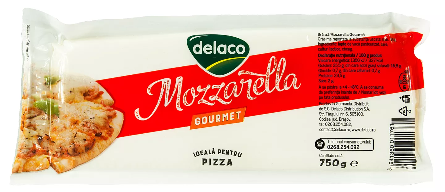 Delaco Mozzarella gourmet 750 g