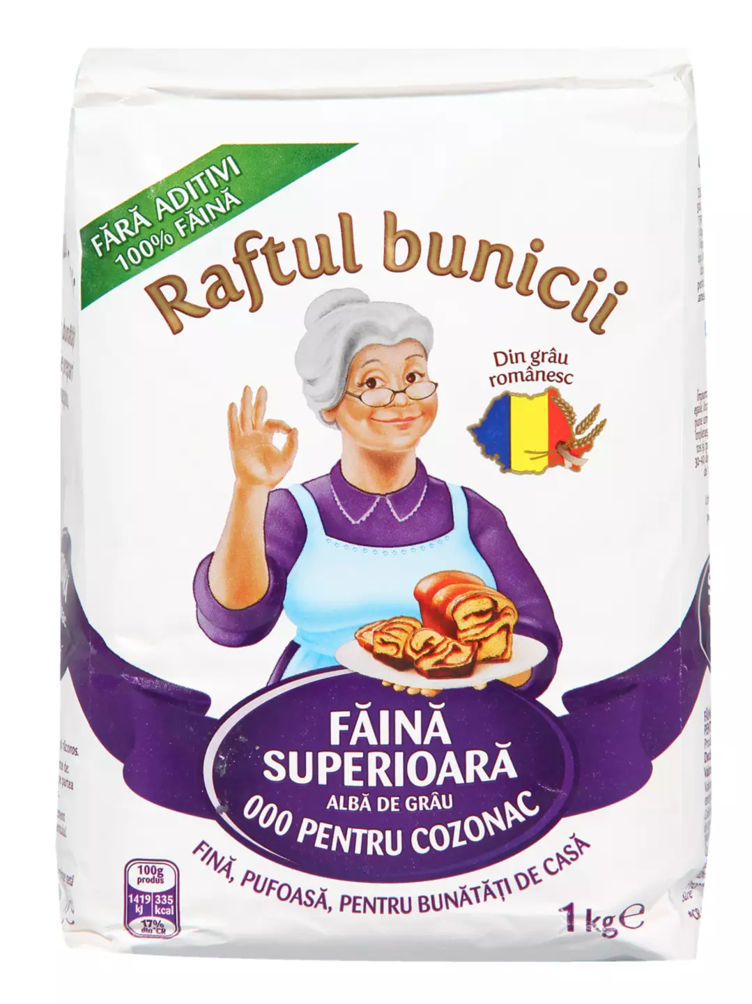 RAFTUL BUNICII Făină albă