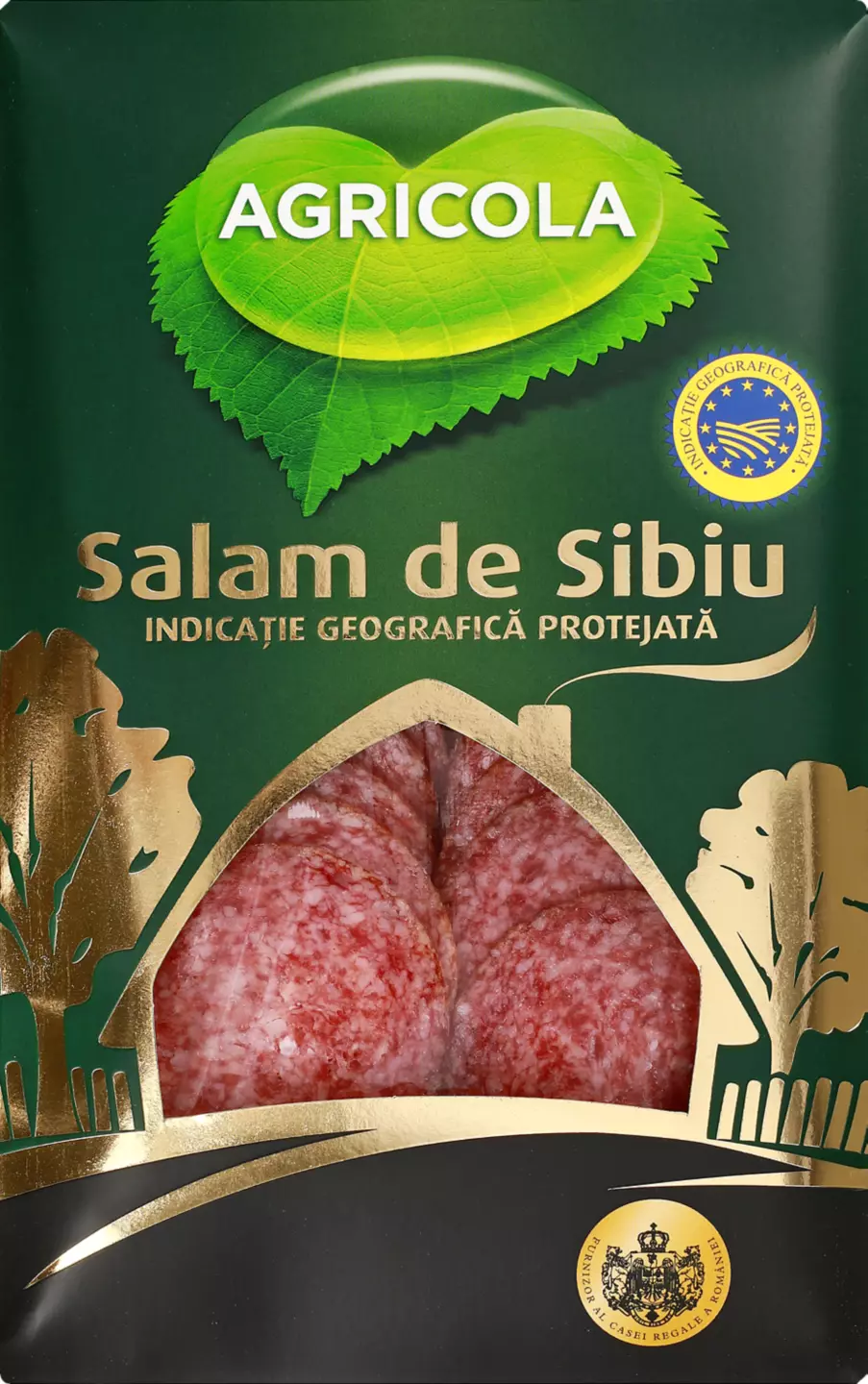 Agricola Salam de Sibiu feliat, plic
