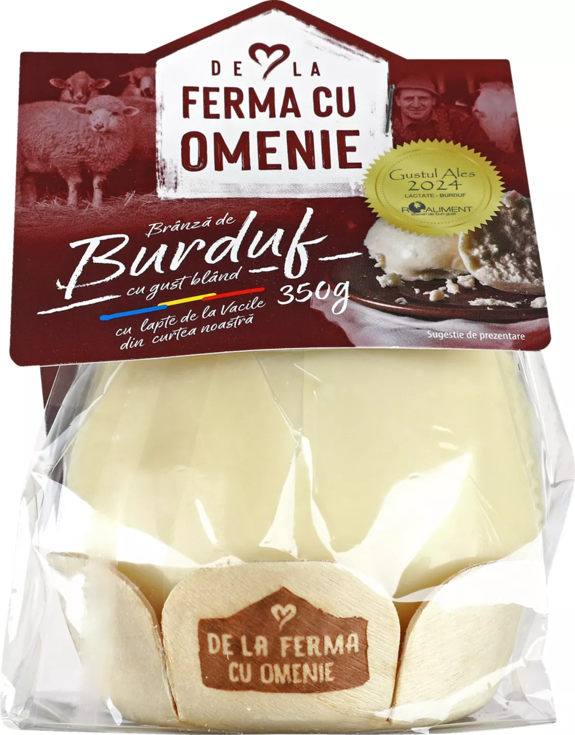 De la Ferma Burduf cu gust blând