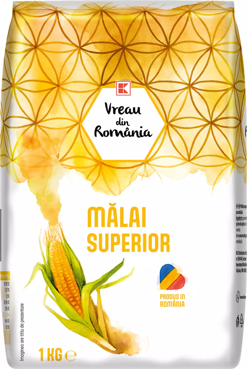 K-FAVOURITES Vreau din România/Mălai supe 1 kg