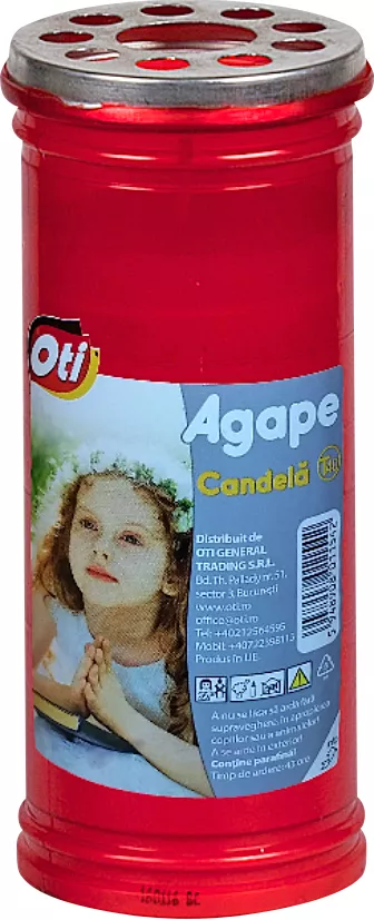 Oti Candelă cu capac 43 h