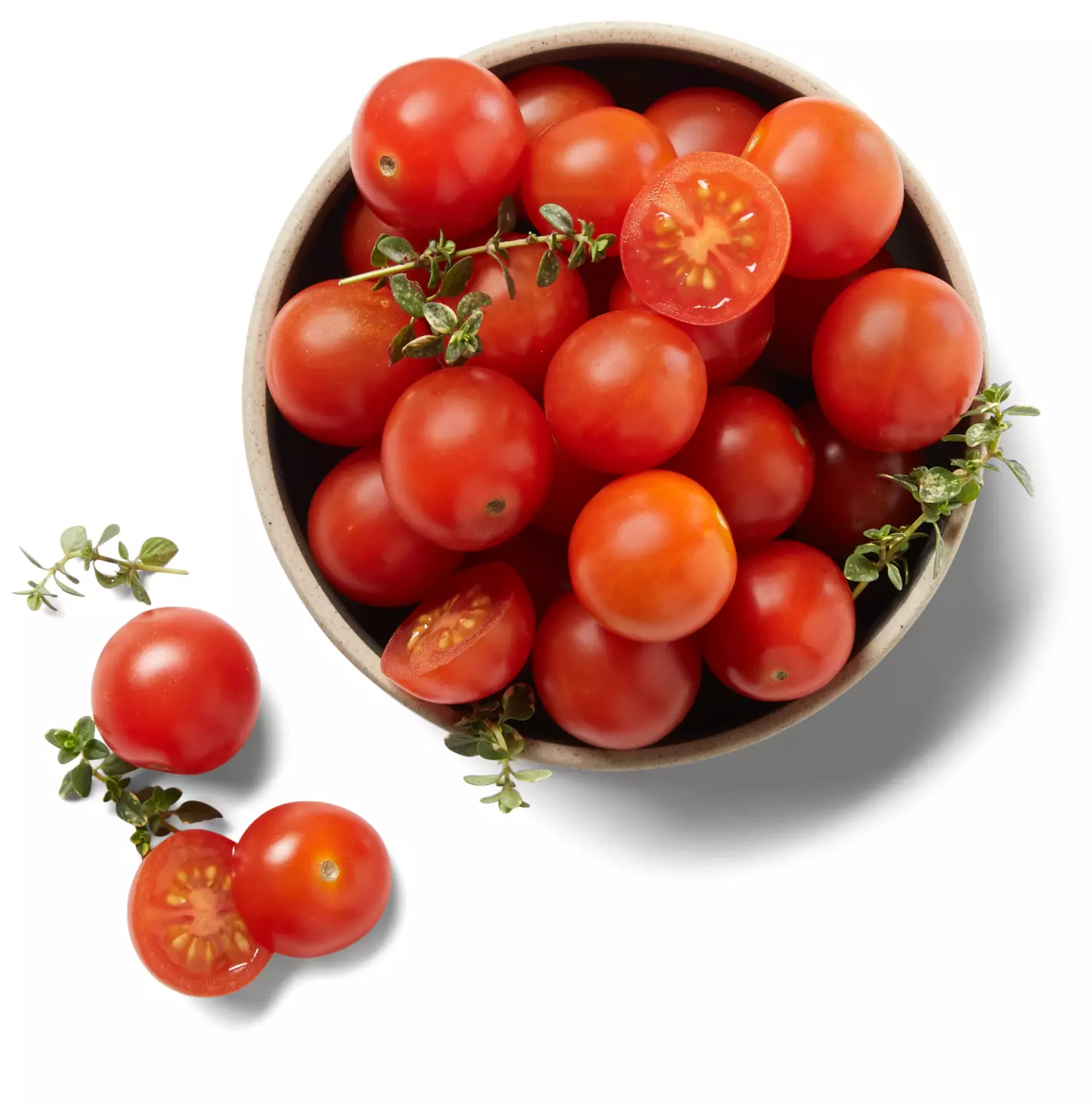 Roşii cherry calitatea I caserolă 500 g