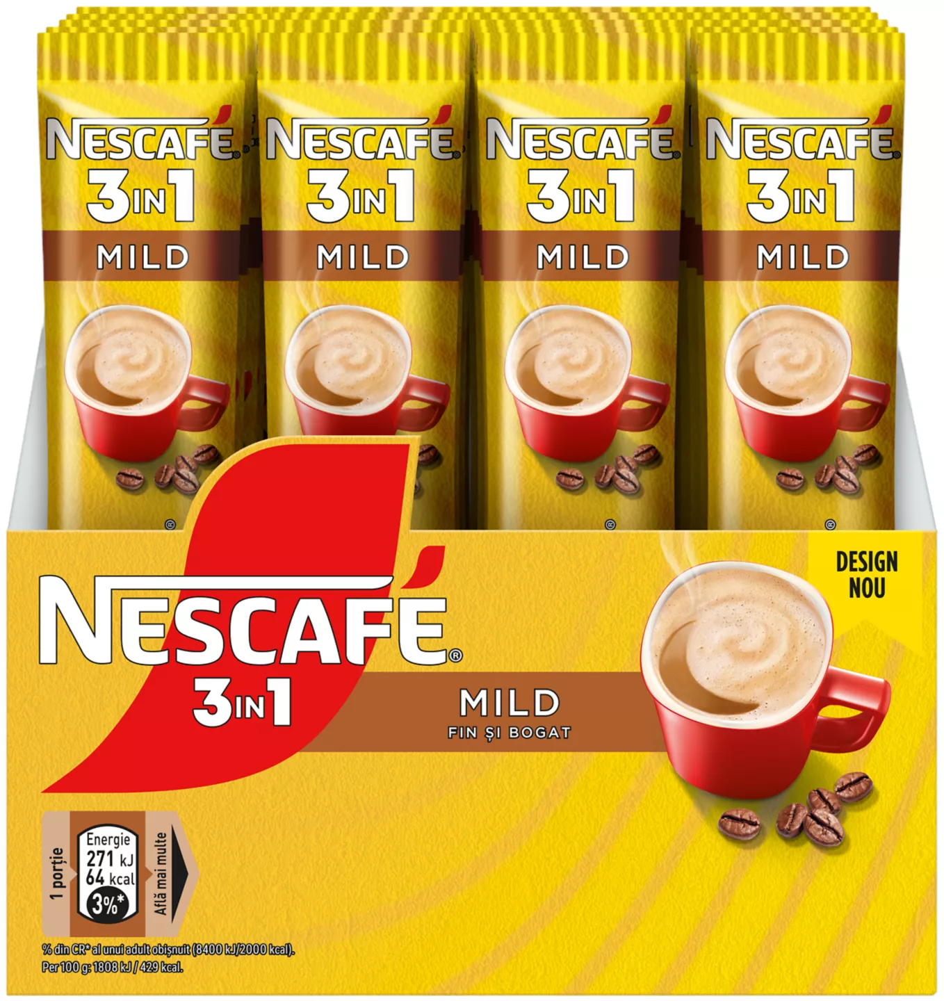 Nescafe 3 în 1 Cafea instant