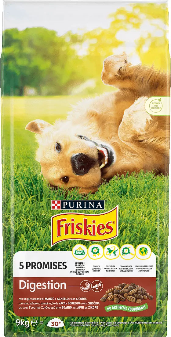 Friskies Hrană uscată câini 9 kg
