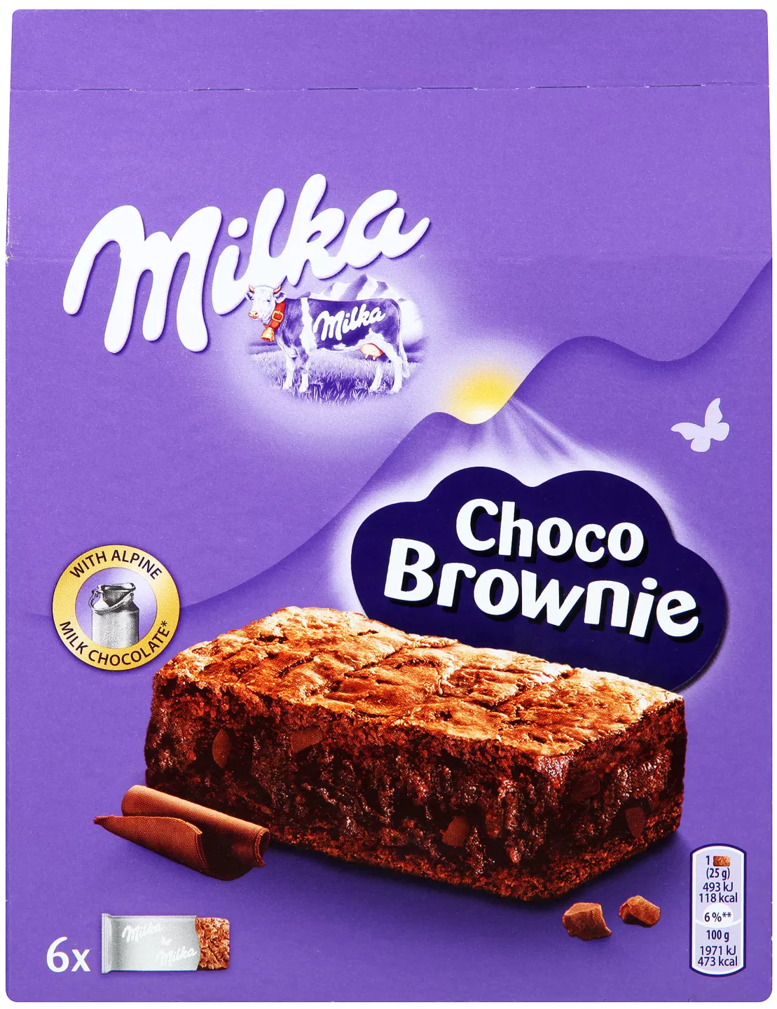 Milka Choco Brownie Prajitură ciocolată