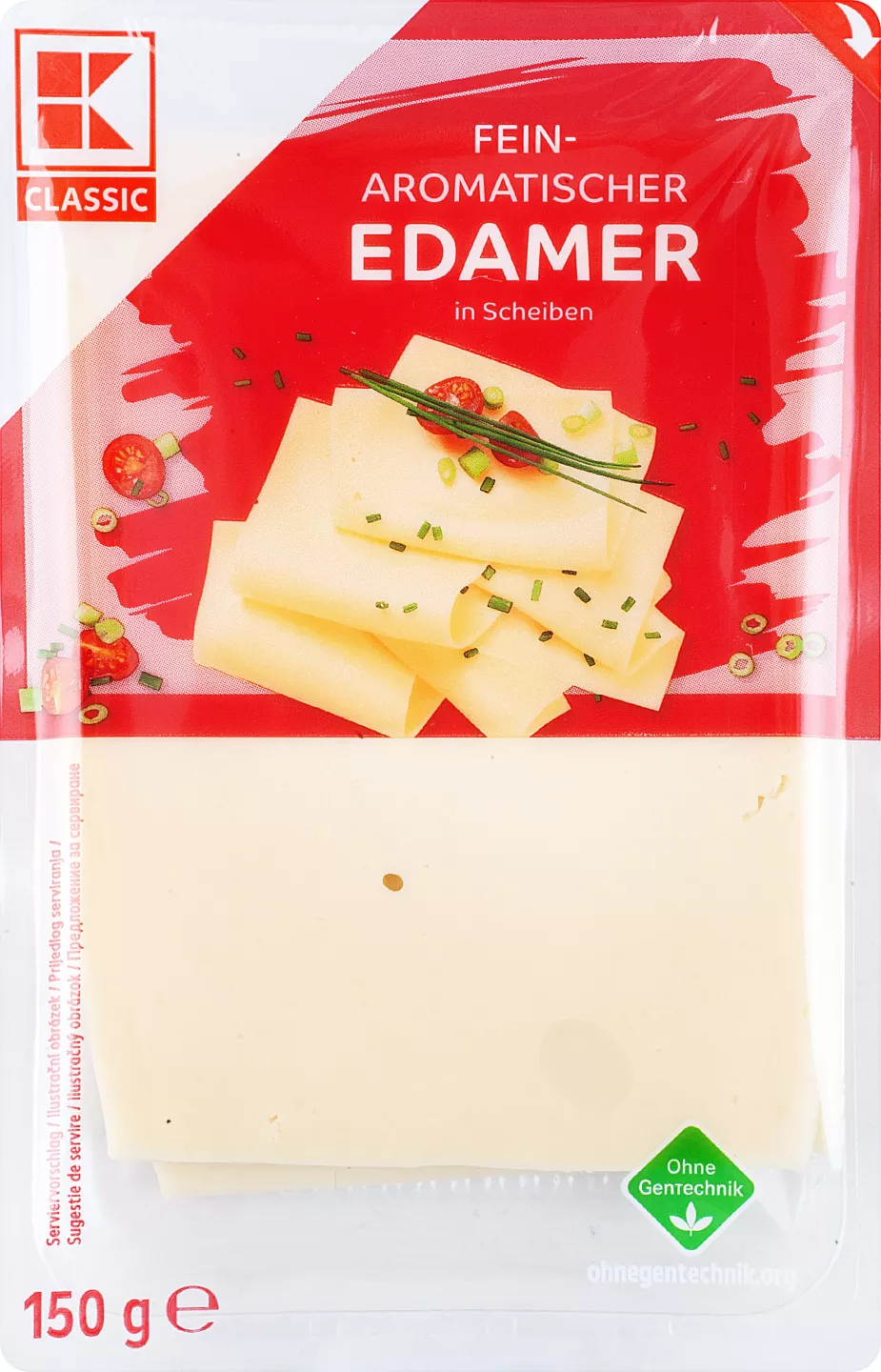 K-Classic Edam felii 150 g