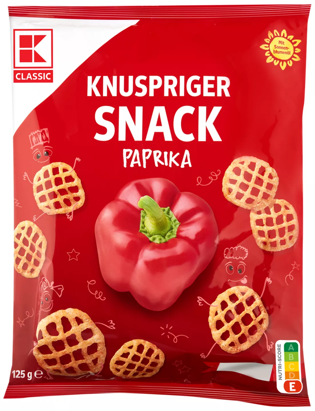 K-Classic Snack cu paprika 125 g
