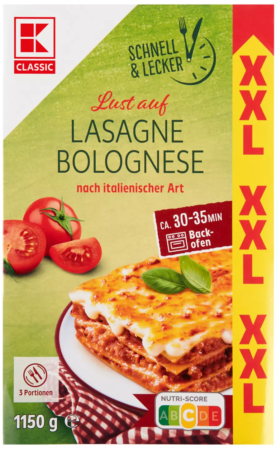 K-Classic Lasagna XXL 1150 g