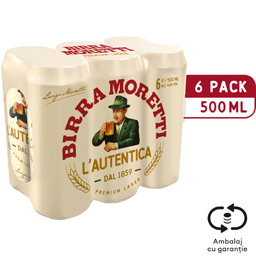 Bere blonda 6x0.5L