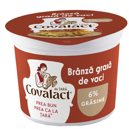 Branza de vaci, 6% grasime 200g