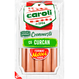 Crenvursti cu curcan 450g